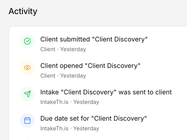 Get notified when completed